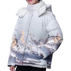 TANBOER Long Puffer Coat Women Winter Jacket Thicken Windproof Down Coats for Womens Hooded Warm Quilted Jackets