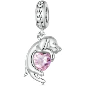 Peacock Charms for Bracelets 925 Sterling Silver Charms Turtle Bone Paw Insect Butterfly Ladybug Animal Charms for Pandora Bracelets