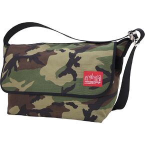 Manhattan Portage Vintage Junior Messenger Bag (MD) Black With Interior Zip Pocket Spacious Compartment Official Messanger Design Water Resistant Gift Cordura 1000D Everyday Carry in Saudi Arabia