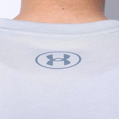 Under Armour - Mens Stacked Logo Fill T T-Shirt, Color Black/Pewter (002), Size: Small in Saudi Arabia