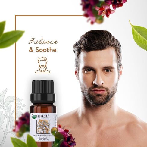 زيت عشبة الليمون العطري العضوي من HBNO - حجم كبير 4 أونصة (120 مل) - زيت عشبة الليمون العطري العضوي المعتمد من وزارة الزراعة الأمريكية، مقطر بالبخار للعلاج بالروائح العطرية، وصناعة الصابون، DIY، موزع الروائح in Kuwait