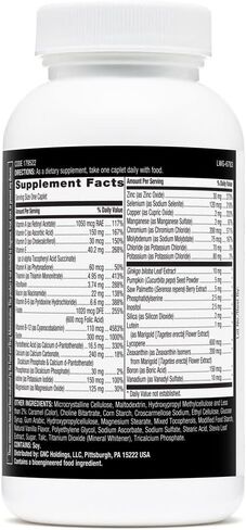 GNC Mega Men 50 Plus One Daily Multivitamin | Supports Prostate Function | Includes Support for Heart, Brain, & Eye Health | 60 Count in Saudi Arabia