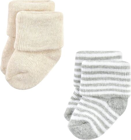 Hudson Baby Unisex Baby Cotton Rich Newborn and Terry Socks, Aztec, 0-6 Months in Saudi Arabia