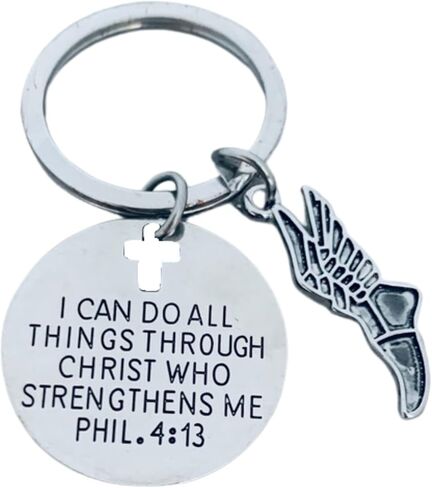 Sportybella - Track Keychain, Track N' Field Jewelry, Gift for Runners, Cross Country & Track and Field in Saudi Arabia