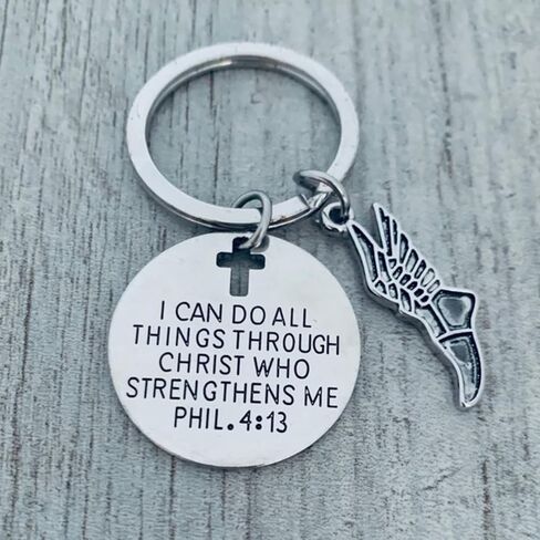 Sportybella - Track Keychain, Track N' Field Jewelry, Gift for Runners, Cross Country & Track and Field in Saudi Arabia