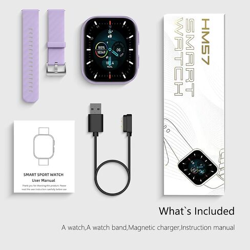 FITVII Health & Fitness Tracker 2024 (Answer/Make Calls), Smart Watch with 24/7 Heart Rate and Blood Pressure, Sleep Tracking, Blood Oxygen Monitor, 120+ Sport Mode Waterproof Activity Tracker in Saudi Arabia