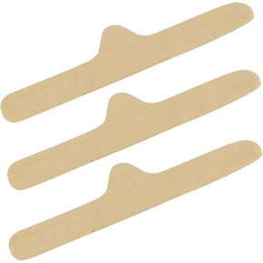 Keep Cool & Dry Bamboo Under-Bra Liners (Beige, L) - Natural, Thermoregulating, Wicking