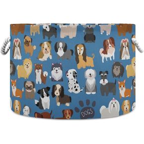 Sunflowers Toy Storage Basket for Nursery, Playroom, Kids, Dog Toys, Large Collapsible Fabric Organizer Bin for Living Room Home Office Apartment Laundry Room