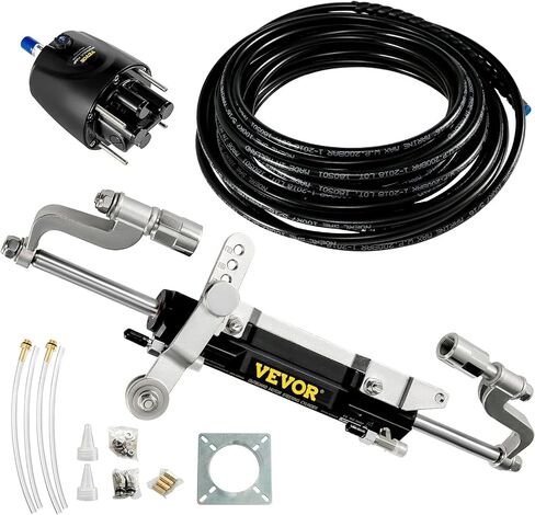 VEVOR Hydraulic Steering Cylinder Hydraulic Outboard Marine Steering Cylinder in Saudi Arabia