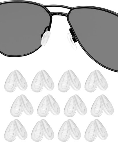4 Pair Replacement Nosepieces Nose Pads for Oakley Contrail OO4147 | Lizard OX5113 OX5120 | Gasser OX5087 | Limit Switch OX5119 OX5121 Sunglass in Saudi Arabia