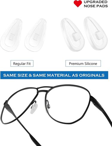 4 Pair Replacement Nosepieces Nose Pads for Oakley Contrail OO4147 | Lizard OX5113 OX5120 | Gasser OX5087 | Limit Switch OX5119 OX5121 Sunglass in Saudi Arabia