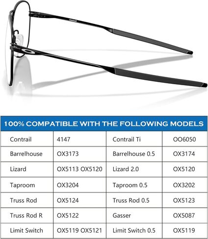 4 Pair Replacement Nosepieces Nose Pads for Oakley Contrail OO4147 | Lizard OX5113 OX5120 | Gasser OX5087 | Limit Switch OX5119 OX5121 Sunglass in Saudi Arabia