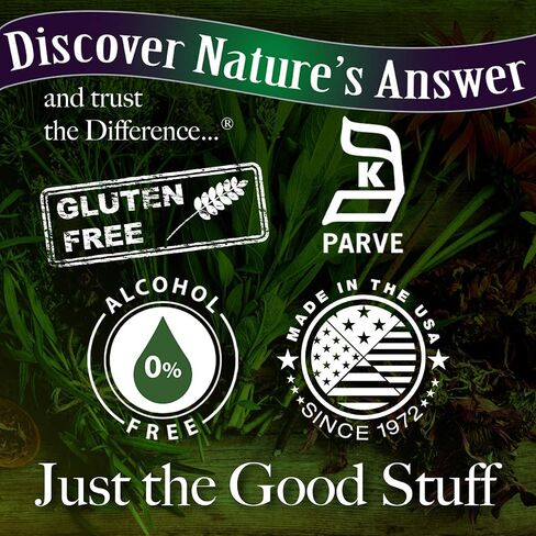 Nature's Answer Alcohol-Free Sarsaparilla Root Liquid , 1-Fluid Ounce | Natural Cleanser & Detoxifier in Saudi Arabia