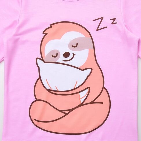 QPANCY Girls Pj Set Unicorn/Mermaid Pajamas Kids Fall Winter Cotton Sleepwear in Saudi Arabia
