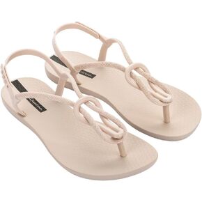 ايبانيما صندل عصري للنساء - صندل مسطح مريح وانيق بحزام على شكل حرف T مع حزام كاحل قابل للتعديل in Kuwait