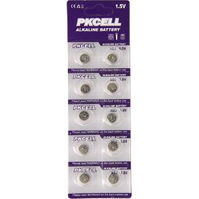 Lot of (200) Count Pieces AG4 377 LR626 SR66 Coin Button Cell Battery Suitable for Watches, Clocks, Toys, Calculators, Remote Controls and More, Bulk - Not in Retail Packaging