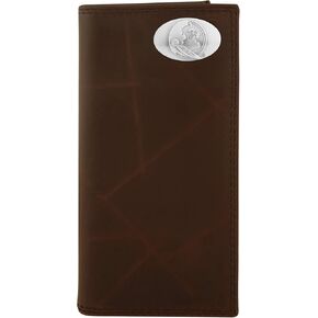 NCAA Penn State Nittany Lions Zep-Pro Wrinkle Leather Roper Concho Wallet