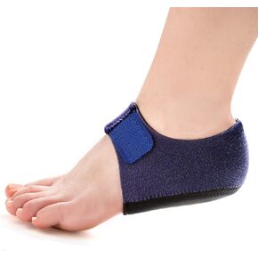 Plantar Fasciitis Heel Protector for Shoes - 2 Pairs - Welnove Heel Cups for Women Men Heels Spur Pain Relief, Heel Inserts Pads for Achilles Tendonitis Dry Cracked, Heel Support Cushion - Small