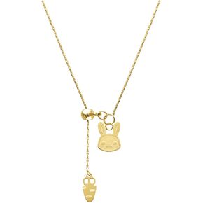 Fashion Elegant Hollow Out Pendant Moon Cat,Bird,Steel Printed Rose,Luck Clover Shell Pendant Animal Necklace Cute Inspiring Gifts for Women Men Girl Teens in Kuwait