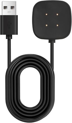 Charger Suitable for Fitbit Charge 2 Replacement USB Charger Charging Cable for Fitbit Charge 2 Smart Watch with Chip Protection - USB Charging Cable (20inch, Charge 2) in Saudi Arabia