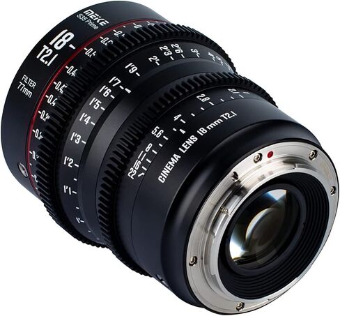 ميك عدسة سينما T2.1 سوبر 35 برايم 75 ملم لكاميرا EF-Mount Cine متوافقة مع كانون C200 C300 II وريد كومودو وBMPCC 6K وZ CAM E2-S6 وBMPCC 6K برو in Kuwait