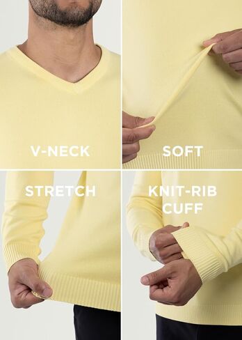 سترة X RAY للرجال ذات قصة ضيقة ورقبة على شكل حرف V، سترة للرجال في الخريف والشتاء (متوفرة بمقاسات كبيرة وطويلة) in Kuwait