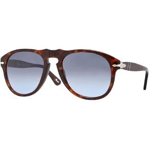 Persol PO0649 Pilot Sunglasses for Men + BUNDLE With Designer iWear Eyewear Kit