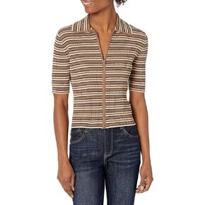 Theory Women's Crop Zip-up Cardigan