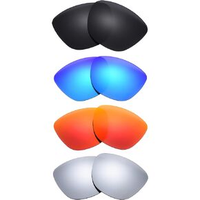 4 Pairs Polarized Replacement Lenses for Oakley Frogskins Glass Frame Sunglasses