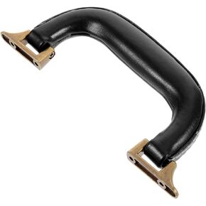 Angoily Luggage Handle Replacement Leather Luggage Trunk Pull Handle Antique Suitcase Side Holder Handbag Handle Grip for Briefcase Luggage Toolbox Musical Box