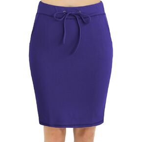 BENANCY Women's High Waist Stretch Pencil Skirt with Pockets