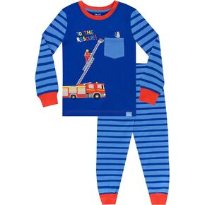Harry Bear Boys' Pajamas Fireman