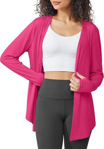 G4Free Lightweight Cardigans for Women Summer UPF 50+ Long Sleeve Sun Shirts Open Front Cover Ups UV Protection in Saudi Arabia