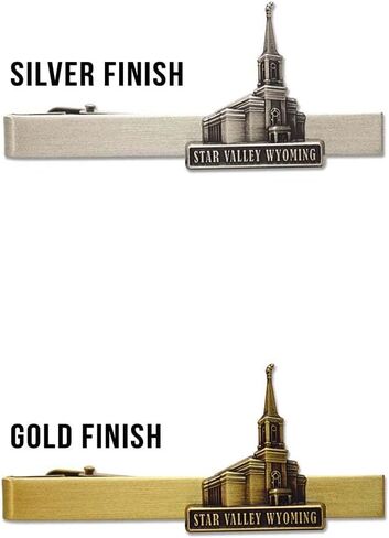 Lifebeats Star Valley Wyoming Antique Silver Temple Tieclip by Ringmasters, not_known in Kuwait