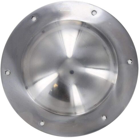 AnNafi® Medieval Shield Boss Small for Viking Buckler Shields | Handforged Handmade Combat Umbo Mount Polished Armour 14 Gauge for Round Shield Shield Boss Armor for SCA LARP Cosplay in Saudi Arabia