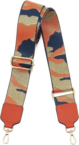 DOAPMLL Wide Purse Straps Replacement Adjustable Crossbody Gold Hardware Canvas Shoulder handbag Strap For Women in Saudi Arabia