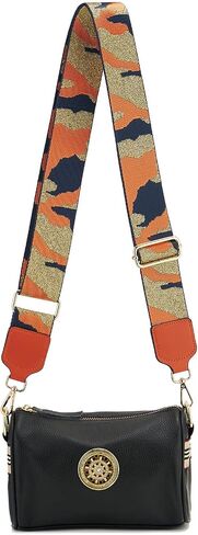 DOAPMLL Wide Purse Straps Replacement Adjustable Crossbody Gold Hardware Canvas Shoulder handbag Strap For Women in Saudi Arabia