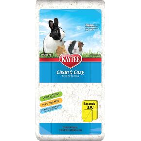 Kaytee Clean and Cozy Small Pet Bedding, White, 1000 cu.in.