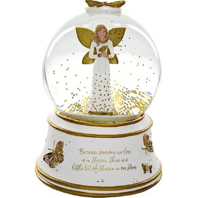 Pavilion - Because Someone We Love is in Heaven There is A Little Bit of Heaven in Our Home - 5.5 Inch Musical Snow Globe