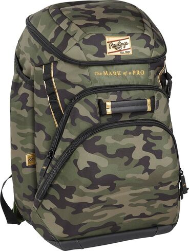 Rawlings Gold Collection Backpack Equipment Bag | Baseball/Softball | Multiple Styles in Saudi Arabia