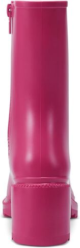 INC Womens Everett Faux Leather Outdoor Rain Boots Black 6 Medium (B,M) in Saudi Arabia