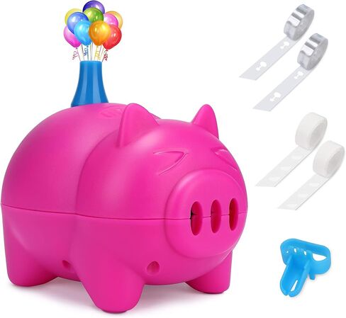 LIKEE Electric Balloon Pump Portable Balloon Inflator Air Blower with Balloon Arch &Garland Tools for Party Decoration in Saudi Arabia
