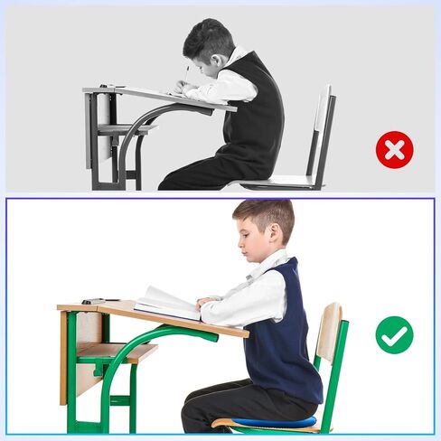 Leitee 10 Pcs Inflated Wobble Cushion Balance Disc Wiggle Seat with Needle Pump Sensory Balance Cushion for Exercise Fitness Yoga Strengthen Core Stability Physical Therapy Home School in Kuwait