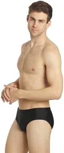 Men's Chlorine-Resistant Swim Briefs with UPF 50+ Sun Protection, Comfort Fit & Adjustable Drawstring Waist in Kuwait