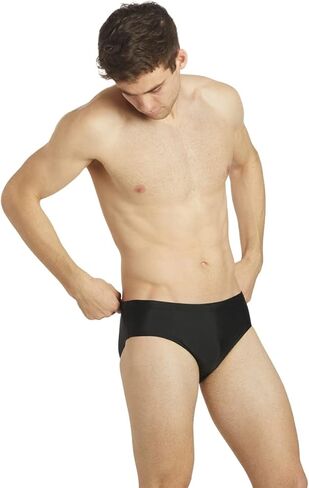 Men's Chlorine-Resistant Swim Briefs with UPF 50+ Sun Protection, Comfort Fit & Adjustable Drawstring Waist in Kuwait