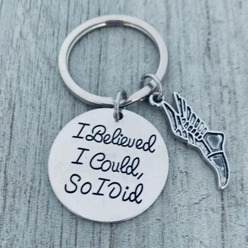 Sportybella - Track Keychain, Track N' Field Jewelry, Gift for Runners, Cross Country & Track and Field in Saudi Arabia