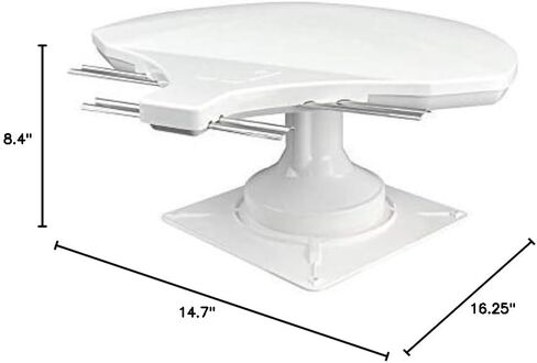 Winegard RZ-6035 Rayzar z1 RV TV Antenna (HD, Digital, 4K Ready, ATSC 3.0 Ready) - Black in Saudi Arabia