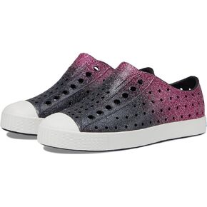 Native Shoes Jefferson Bling (Toddler) Radberry Jiffy Bling/Shell White 5 Toddler M