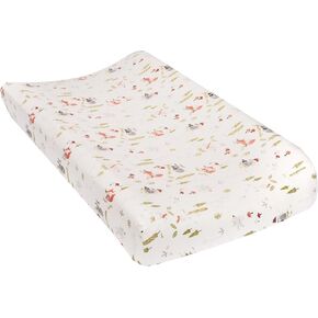 Woodland Friends Deluxe Flannel Changing Pad Cover