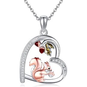 Deer Necklace 925 Sterling Silver Deer Pendant Necklaces Jewelry Gifts For For Women Girls